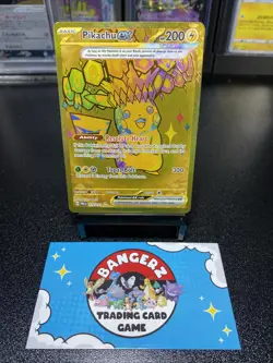 Pikachu EX 179/131 Sv: Pokemon Prismatic Evolutions Hyper Rare Full Art Holo EN - Image 1