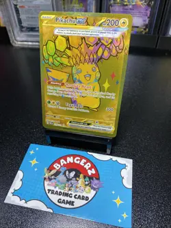 Pikachu EX 179/131 Sv: Pokemon Prismatic Evolutions Hyper Rare Full Art Holo EN - Image 2