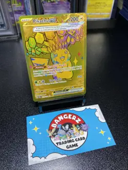 Pikachu EX 179/131 Sv: Pokemon Prismatic Evolutions Hyper Rare Full Art Holo EN - Image 3