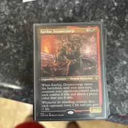Kardur, Doomscourge Commander Deck MTG EDH Ready-to-Play Magic with deck box - Image 1