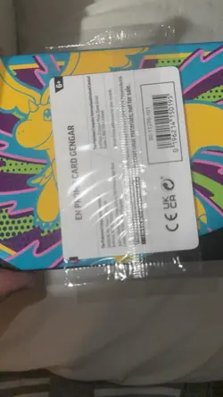 Pokemon Gengar Promo Holo Card GameStop Exclusive w/ SWIRL - Image 3