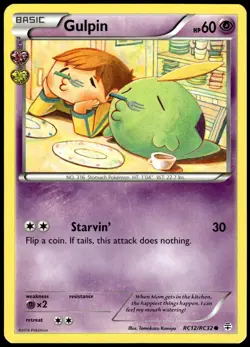 Gulpin RC12/RC32 Common Generations Pokemon NM - Image 1