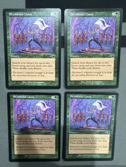 Skyshroud Claim x4 Nemesis Mtg Lot Medium Play - Image 1