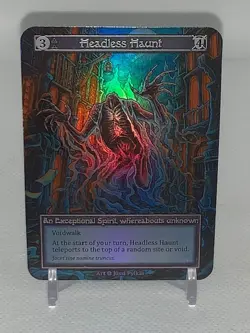 Sorcery Contested Realm: Alpha Headless Haunt Foil - Image 1