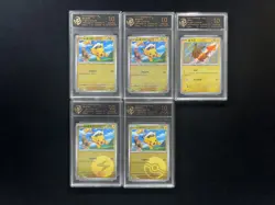 2025 Pokemon S-CHN CBB1C 0704/09 Captain Pikachu RPA 10 Pristine Lot*5 #1 ER08 - Image 1