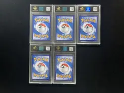 2025 Pokemon S-CHN CBB1C 0704/09 Captain Pikachu RPA 10 Pristine Lot*5 #1 ER08 - Image 2