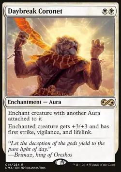 MTG Magic the Gathering Daybreak Coronet (14/271) Ultimate Masters NM - Image 1