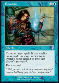 MTG Magic the Gathering Remand (316/429) Time Spiral Remastered NM - Image 1
