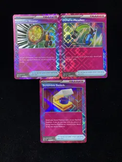 2024 Pokemon TCG English SSP EN 183/191 182/191 Megaton Blower Holo Lot*3 WS48 - Image 1