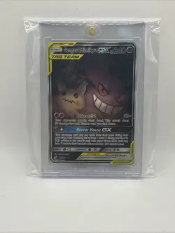 2019 Pokemon Gengar & Mimikyu GX (Full Alt Art) 165/181 Team Up - Image 1