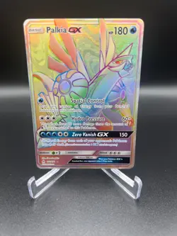 Palkia GX 132/131 Forbidden Light Full Art Ultra Rare Pokemon LP - Image 1