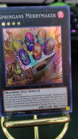 Springans Merrymaker Super Rare 1st Edition LIOV-EN041 Yugioh - Image 2