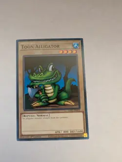 Yugioh! 1x Toon Alligator - LDS1-EN052 - Common - 1st Edition Near Mint - Image 1