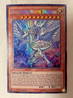 Yu-Gi-Oh! Deep-Eyes White Dragon - MVP1-ENS05 - Ultra Rare - 1st Ed - EX-NM - Image 1