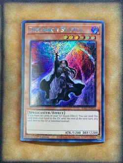 Yugioh Dimension Shifter RA01-EN014 Platinum Secret Rare 1st Ed NM - Image 1
