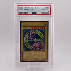 Dark Magician SDY-006 Unlimited PSA 8 - Image 2