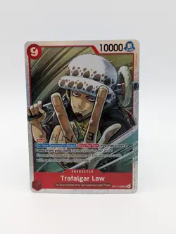 Trafalgar Law - OP14-009 The Azure Sea's Seven Foil ONE PIECE TCG SR - Image 1