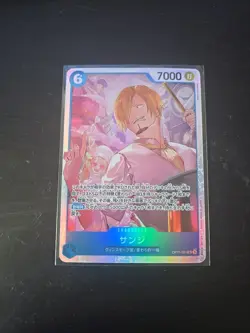 Sanji SR OP11-051 A Fist of Divine Speed One Piece Japanese - Image 1