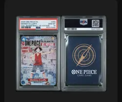 2026 One Piece EN P-055 Monkey D Luffy College Basketball US Voyage PSA 10 - Image 3