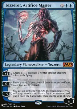 MTG Magic the Gathering Tezzeret, Artifice Master (671/1027) The List NM - Image 1