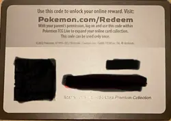 Pokemon 151 UPC Redeem Card Super Rare Mew Box - Image 2