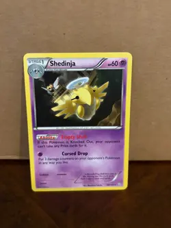 Shedinja 48/124 Dragons Exalted Regular Pokemon Card - Image 1