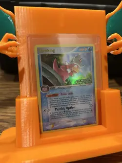 Pokemon 2005 Slowking EX Delta Rare Reverse Holo Card 28/113 STAMPED NM - Image 1