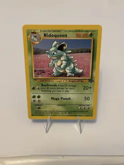 Pokemon Nidoqueen 23/64 Jungle Unlimited WOTC Rare Regular English Card - Image 1