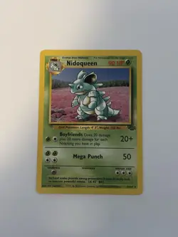 Pokemon Nidoqueen 23/64 Jungle Unlimited WOTC Rare Regular English Card - Image 3