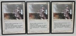 HOLY LIGHT X3 MAGIC THE GATHERING THE DARK 1994 VINTAGE MTG CARD #421 - Image 1