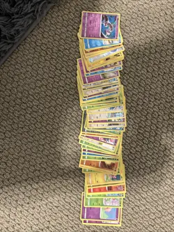Lot Of 55 Reverse Hollow Pokemon Cards - Image 1