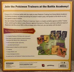 Pokemon TCG: BATTLE ACADEMY BOX | PIKACHU MEWTWO CHARIZARD CARDS FACTORY SEALED 820650807893 - Image 2