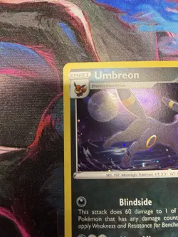 Pokemon TCG Umbreon Black Star Promos Holo Card Swsh129 Near Mint - Image 4