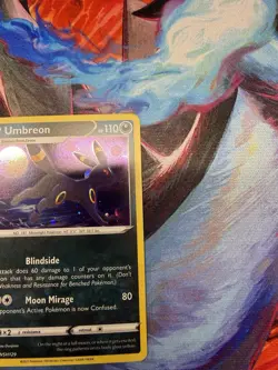 Pokemon TCG Umbreon Black Star Promos Holo Card Swsh129 Near Mint - Image 5