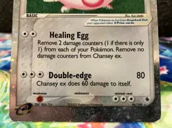 Pokemon Chansey EX TCG Holo Ultra Rare Card Ruby & Sapphire 96/109 - Image 5