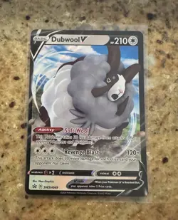 Dubwool V SWSH049 SWSH: Sword & Shield Promo Cards Holo - Image 1