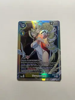 Digimon Card Game Venusmon BT24-040 SR Super Rare Time Stranger - Image 1