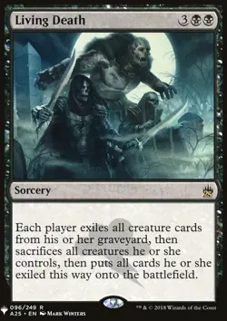 MTG Magic the Gathering Living Death (702/1703) Mystery Booster NM - Image 1