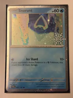 Snorunt (Holiday Calendar) Cosmos Holo Miscellaneous Cards & Products 037/182 NM - Image 1