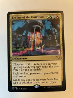 MTG Magic MKM Murders Karlov Regular Rare English LEYLINE OF THE GUILDPACT NM - Image 1