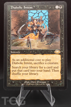 Diabolic Intent: 2001 Magic the Gathering - Planeshift Regular - Image 1