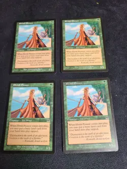 4x Elvish Pioneer - Onslaught - mtg magic - Image 1