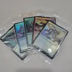 MTG Japanese History Promo Set of 5 FOIL Dominaria United MTG 30th Campagin - Image 1