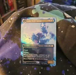 MTG Aang swift savior rare Avatar the last airbender FOIL - Image 1