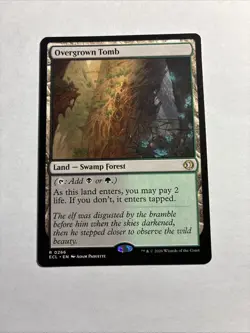 Overgrown Tomb - Lorwyn Eclipsed MTG Plus Bonus Rare!!! - Image 1