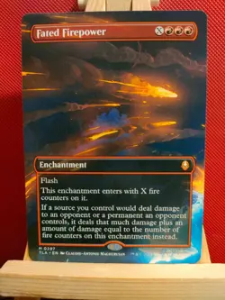 Fated Firepower (Borderless) - Avatar: the Last Airbender - NM - MTG - Image 1