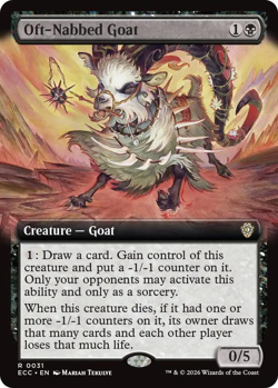 Oft-Nabbed Goat (Extended Art) - Commander: Lorwyn Eclipsed (ECC) - Image 1