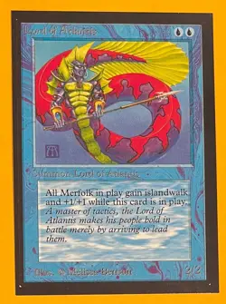 MTG LORD OF ATLANTIS Collector's Edition (OldManMTG 013-498) - Image 1