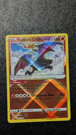 Radiant Charizard 020/159 Crown Zenith Holo Pokemon - Image 1