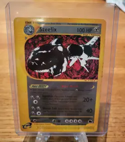 Pokemon Steelix Rare Card Skyridge Set, Card 31/144 & Feralgatr - Image 1